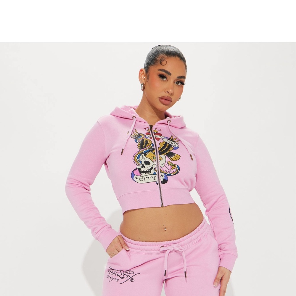 Ed Hardy graphic hoodie